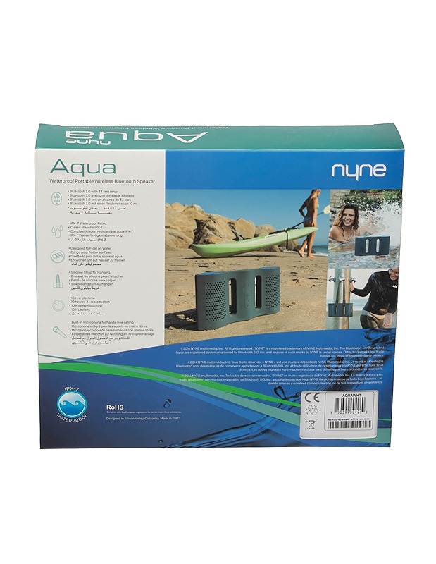 NYNE vedenkestävä bluetooth-kaiutin  - Audio - 10105566429 - 1