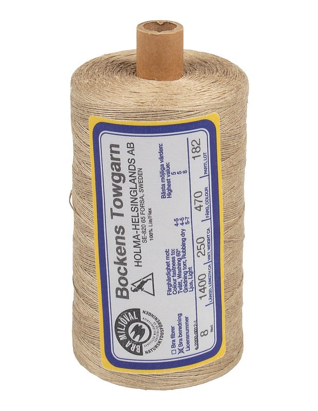 BOCKENS TOWGARN pellavalanka, 250 g - Käsityö - 10105566428 - 0