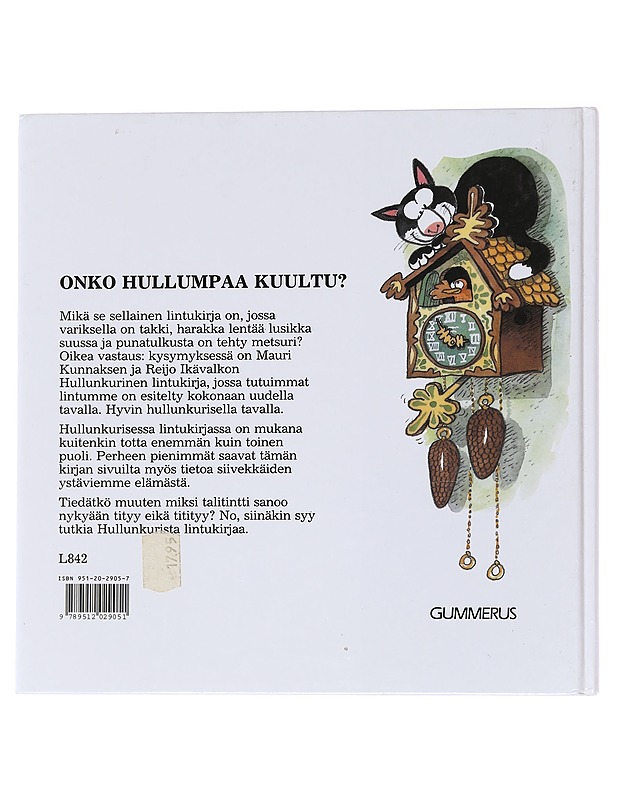 Hullunkurinen lintukirja - Kunnas, Mauri - Lastenkirjat - 10105566469 - 1