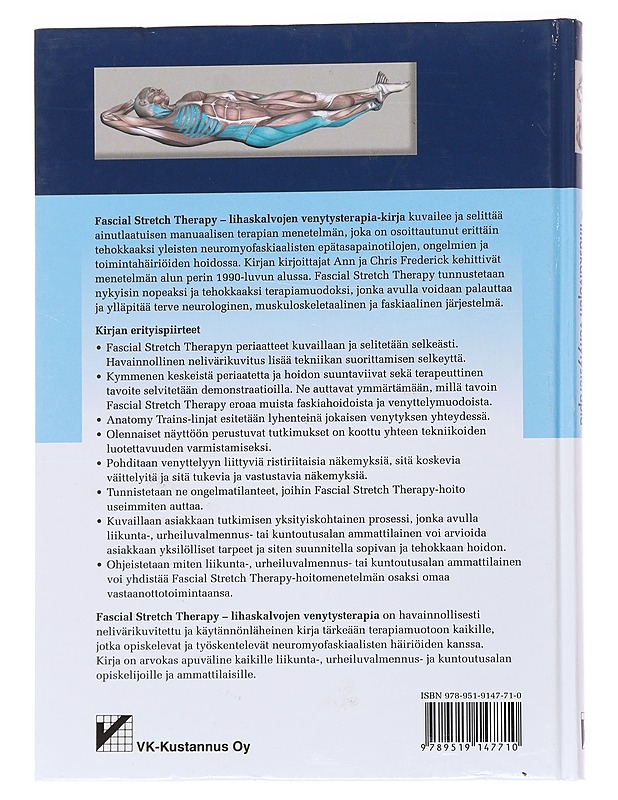 Fascial Stretch TherapyT : lihaskalvojen venytysterapia - Frederick, Ann - Tietokirjat ja oppaat - 10105566483 - 1
