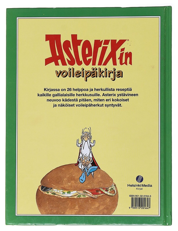 ASTERIXIN VOILEIPÄKIRJA ; RESEPTEJÄ PIENILLE GALLIALAISILLE HERKKUSUILLE - ASTERIXIN - Lastenkirjat - 10105566493 - 1