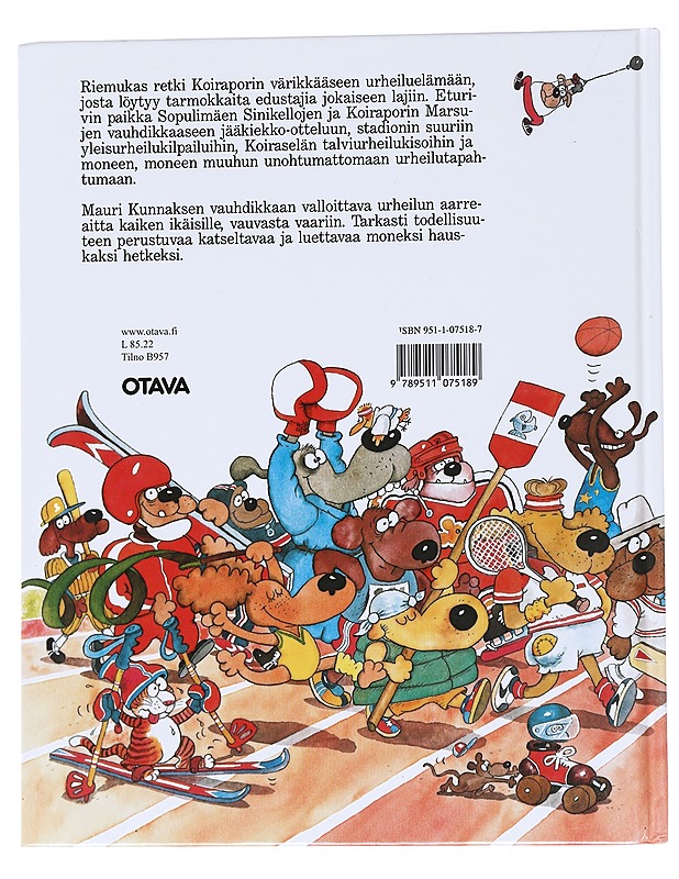 Suuri urheilukirja - Kunnas, Mauri - Lastenkirjat - 10105566503 - 1