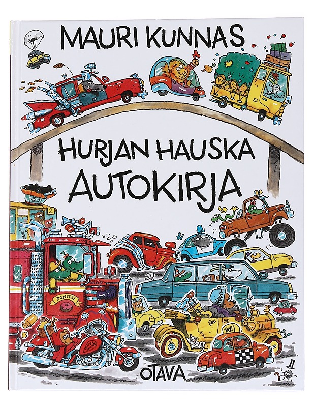 Hurjan hauska autokirja - Kunnas, Mauri - Lastenkirjat - 10105566504 - 0