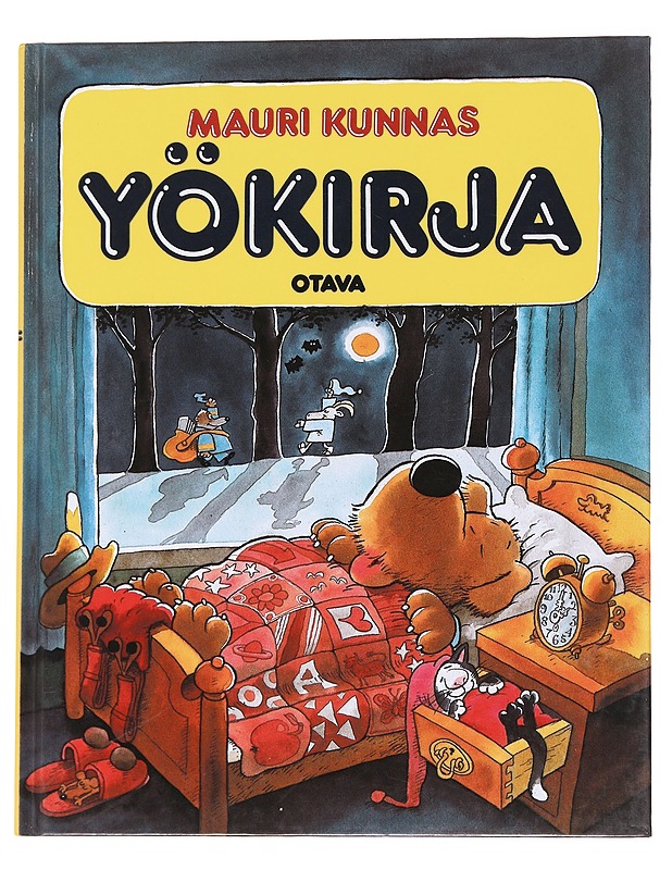 Yökirja, eli Mitä kaikkea tapahtuukaan yöllä - Kunnas, Mauri - Lastenkirjat - 10105566520 - 0