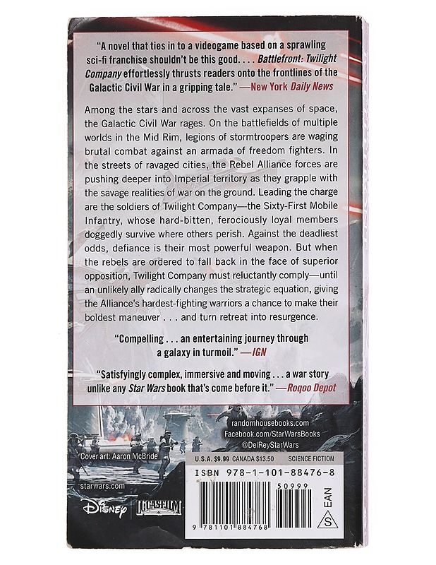 Battlefront: Twilight Company (Star Wars) -  Freed, Alexander - Fantasia- ja scifi - 10105566528 - 1