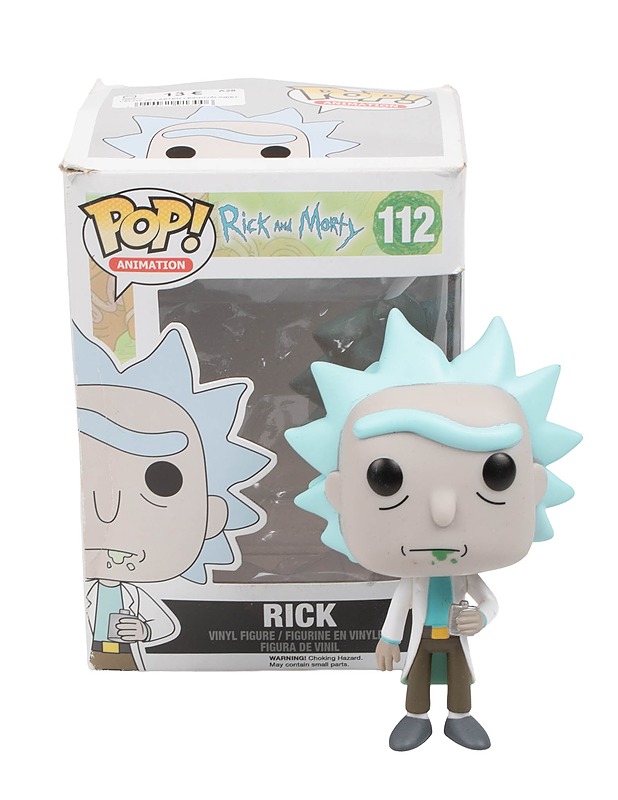 FUNKO POP Rick 112 vinyylifiguuri - Lasten lelut - 10105566531 - 0