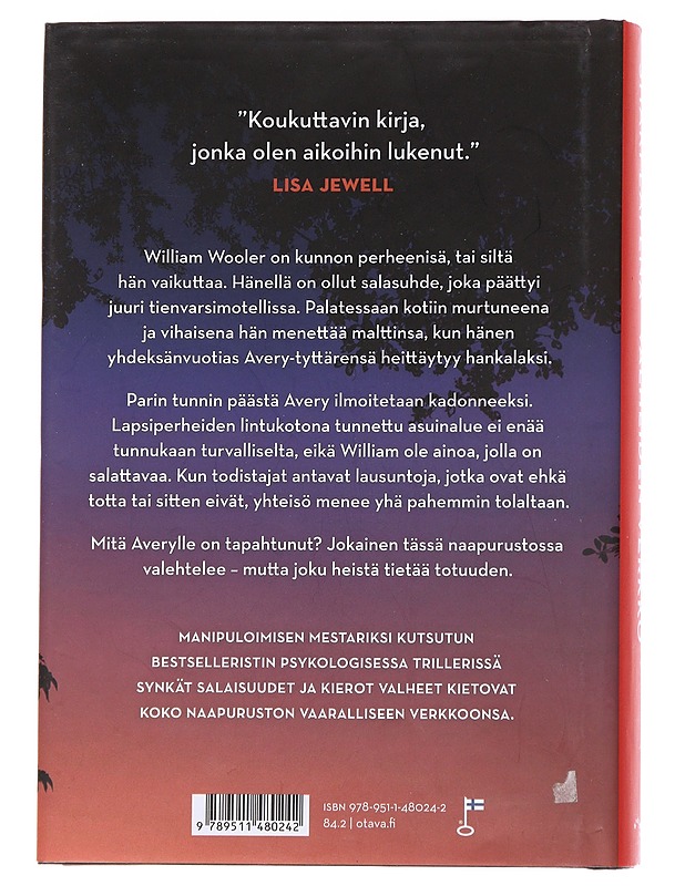 Valheiden verkko - Lapena, Shari - Jännitys ja dekkarit - 10105566546 - 1