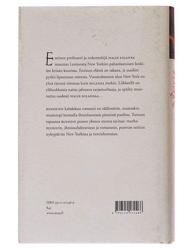 Vimma - Rushdie, Salman - Romaanit ja novellit - 10105566551 - 1