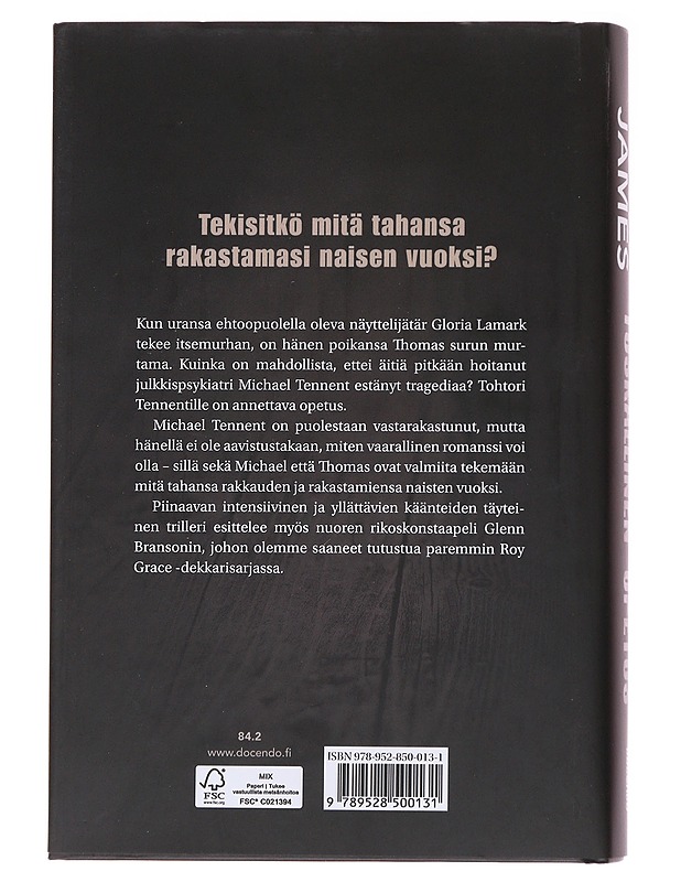 Tuskallinen opetus - James, Peter - Jännitys ja dekkarit - 10105566597 - 1