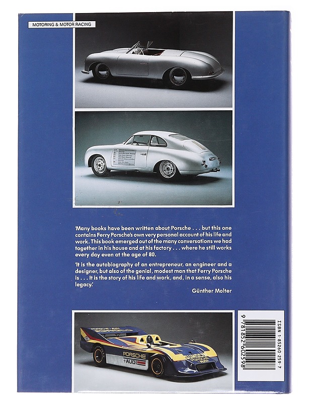 Ferry Porsche : Cars are My Life - Gunther Molter - Harrastekirjat - 10105566608 - 1