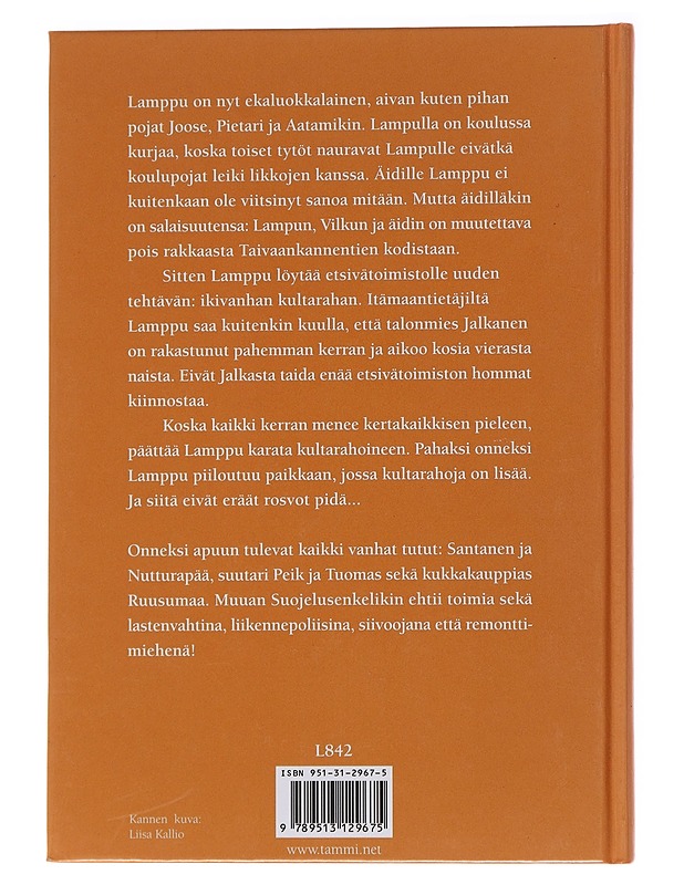 Etsivätoimisto Jalka & Lamppu ja kuuluisat kultarahat - Nuotio, Eppu - Lastenkirjat - 10105566621 - 1