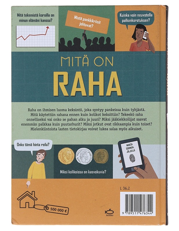 Mitä on raha? - Reynolds, Eddie - Lastenkirjat - 10105566628 - 1