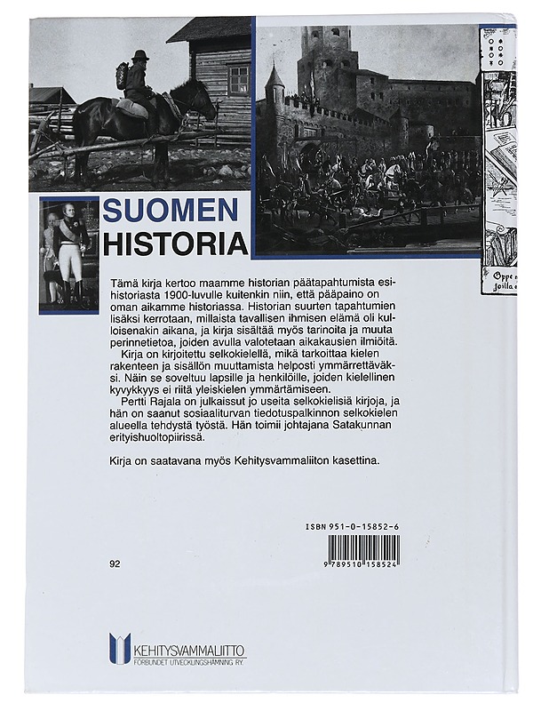 Suomen historia selkokielellä - Rajala, Pertti - Historiakirjat - 10105566688 - 1