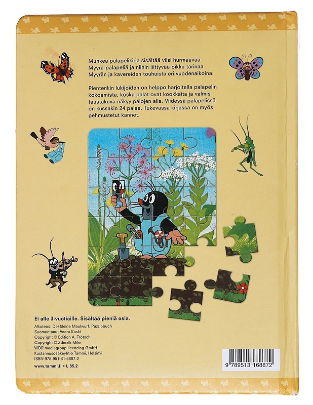 Myyrän suuri palapelikirja - Miler, Zden?k - Lastenkirjat - 10105566706 - 1