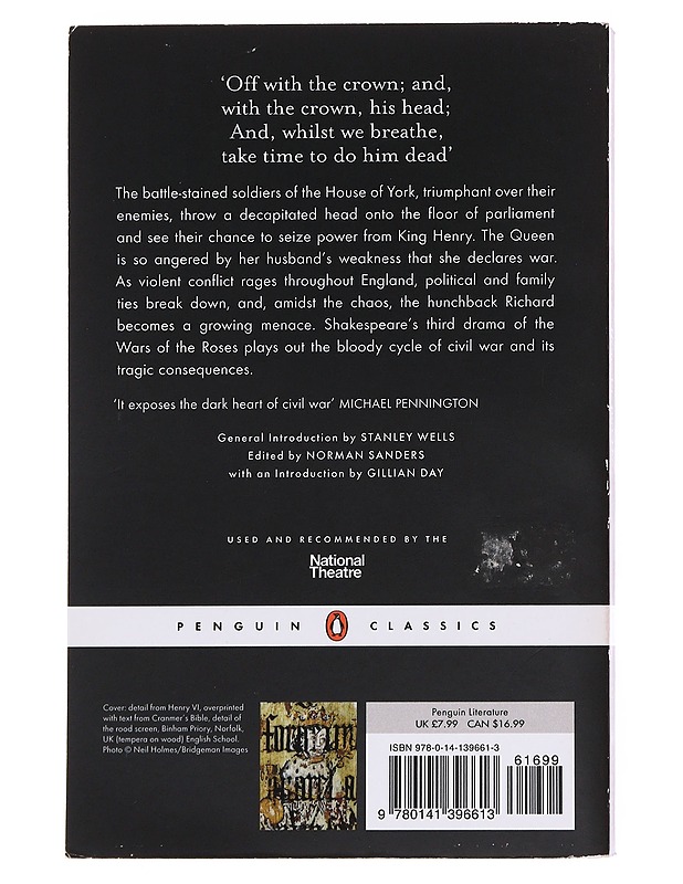 Henry VI. Part III - Shakespeare, William - Romaanit ja novellit - 10105566708 - 1