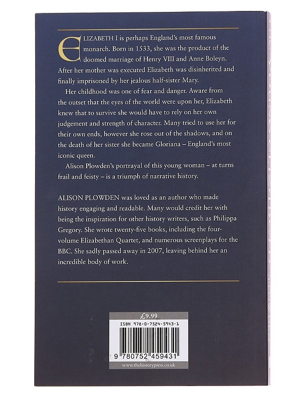 The Young Elizabeth - Alison Plowden - Romaanit ja novellit - 10105566714 - 1