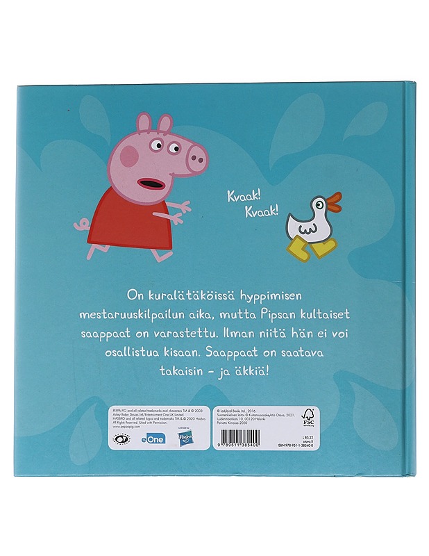 Pipsa ja kultaiset saappaat - Gerlings, Rebecca - Lastenkirjat - 10105566742 - 1