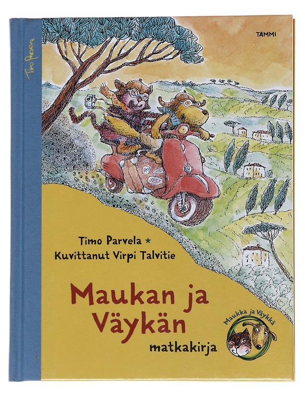 Maukan ja Väykän matkakirja - Parvela, Timo - Lastenkirjat - 10105566762 - 0
