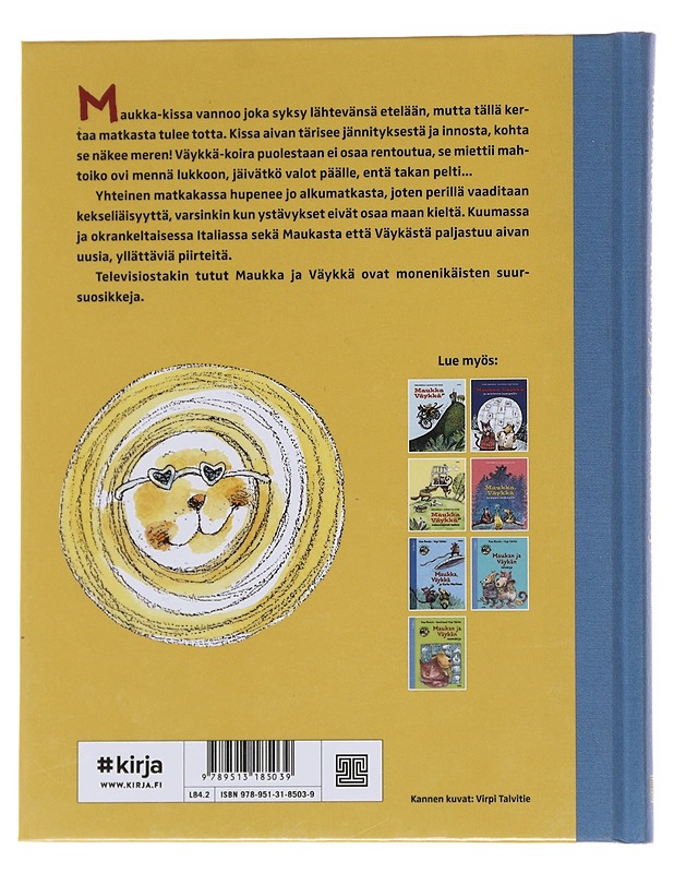 Maukan ja Väykän matkakirja - Parvela, Timo - Lastenkirjat - 10105566762 - 1