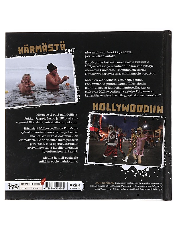 Duudsonit / Härmästä Hollywoodiin - Jani Niipola - Elämäkerrat ja muistelmat - 10105566836 - 1