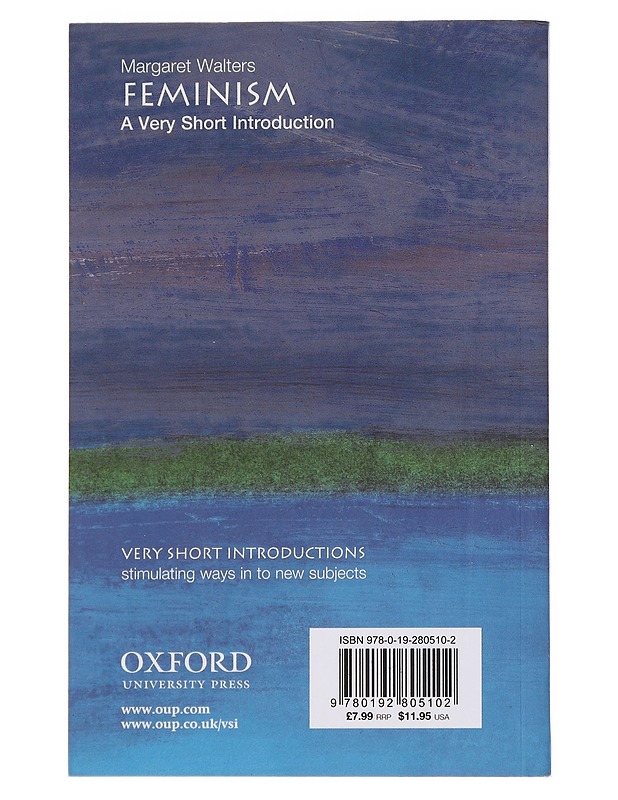 Feminism / A Very Short Introduction - Margaret Walters - Tietokirjat ja oppaat - 10105566903 - 1