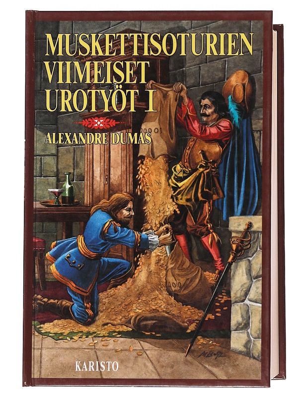 Muskettisoturien viimeiset urotyöt / historiallinen romaani Ludvig XIV:n hovista 1 Bragelonnen varakreivi - Dumas, Alexandre - Romaanit ja novellit - 10105566908 - 0