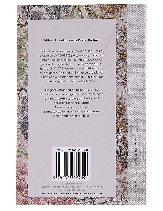 The selected poems of Emily Dickinson - Dickinson, Emily - Runot ja näytelmät - 10105566922 - 1