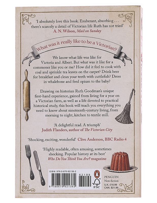 How to be a victorian - Ruth Goodman - Historiakirjat - 10105566926 - 1