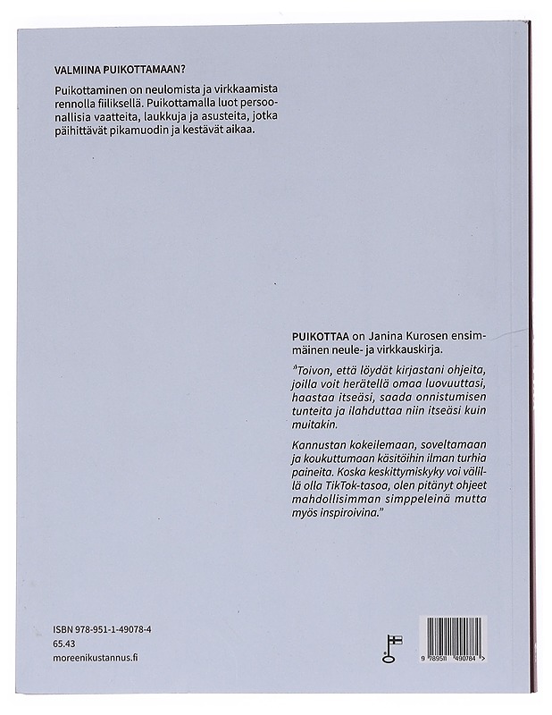 Puikottaa / neulo & virkkaa - Kuronen, Janina - Tietokirjat ja oppaat - 10105566965 - 1