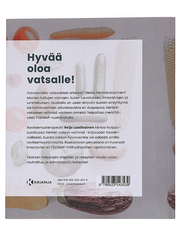 Herkän vatsan valinnat - Reijo Laatikainen - Ruokakirjat - 10105566975 - 1