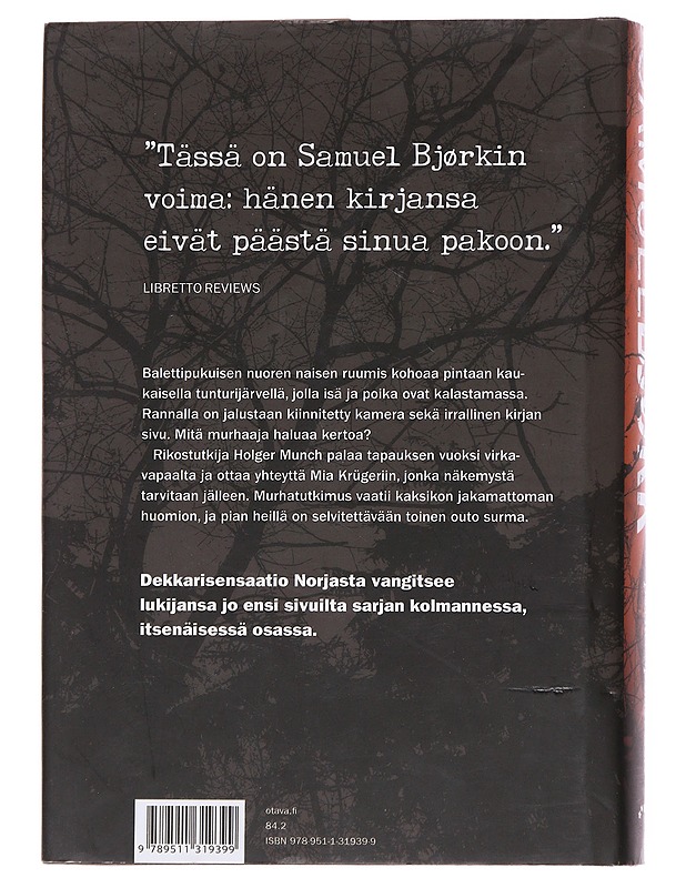 Poika pimeästä - Samuel Bjørk - Jännitys ja dekkarit - 10105567016 - 1