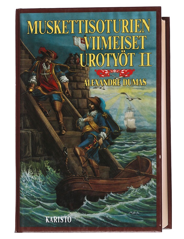 Muskettisoturien viimeiset urotyöt / historiallinen romaani Ludvig XIV:n hovista 2 Bragelonnen varakreivi - Dumas, Alexandre - Romaanit ja novellit - 10105567025 - 0