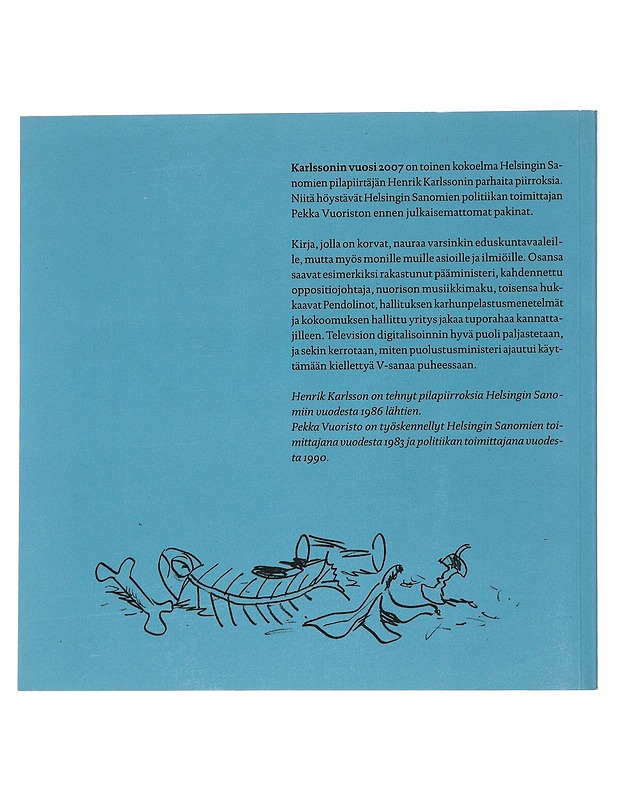 Karlsson / pilapiirroksia ja pakinoita - Henrik Karlsson - Sarjakuvat - 10105567030 - 1