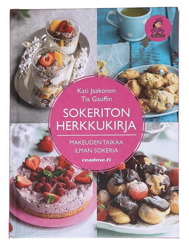 Sokeriton herkkukirja - Kati  Jaakonen - Ruokakirjat - 10105567056 - 0