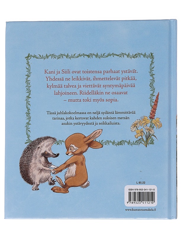 Kanin ja Siilin iltasatukirja - Stewart, Paul - Lastenkirjat - 10105567063 - 1