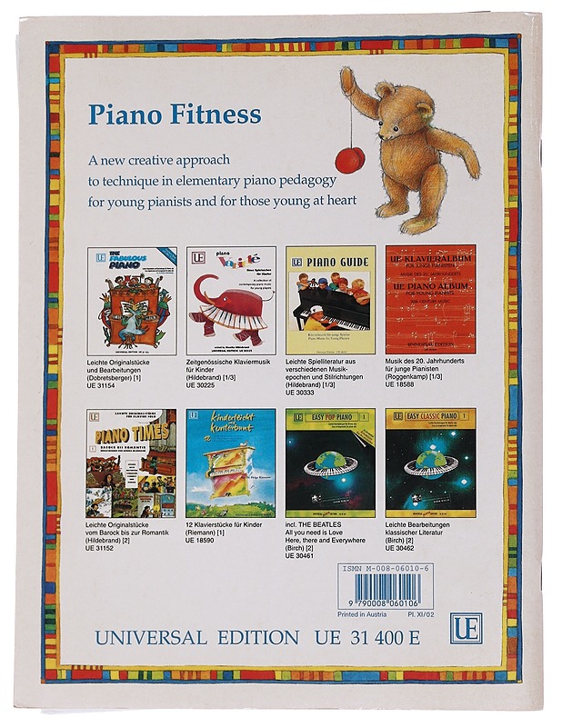 Piano Fitness - Elisabeth Monarth, Antoinette Van Zabner - Tietokirjat ja oppaat - 10105567090 - 1