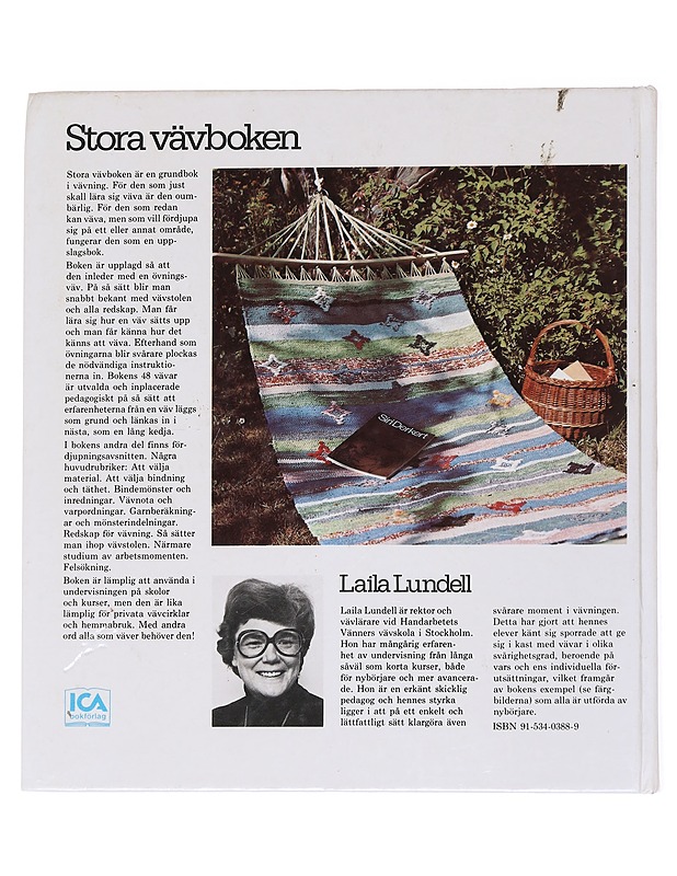 Stora vävboken - Laila Lundell - Tietokirjat ja oppaat - 10105567145 - 1