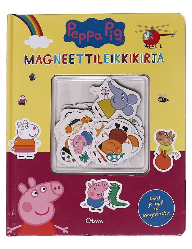 Pipsa Possu magneettileikkikirja - Karhu, Satu, (kääntäjä) - Lastenkirjat - 10105567154 - 0