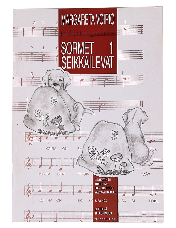 Sormet seikkailevat 1: Nelikätisesti pianolla - Margareta Voipio - Tietokirjat ja oppaat - 10105567182 - 0