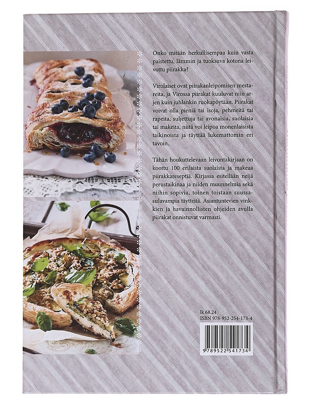 Ihanimmat piirakat - Enden Pille, Virkus Lia, Lebane Tiina - Ruokakirjat - 10105567271 - 1