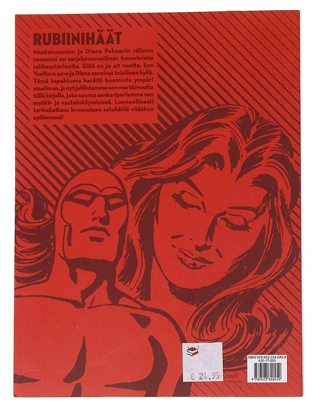 Musta Naamio & Diana: rubiinihäät - Lee Falk - Sarjakuvat - 10105567294 - 1