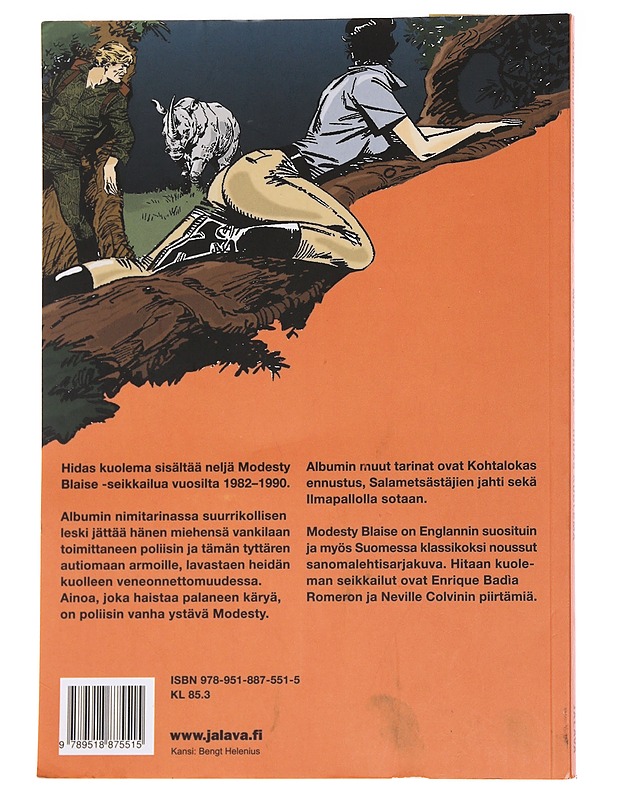 Modesty Blaise: Hidas Kuolema - O' Donnell Peter - Sarjakuvat - 10105567303 - 1