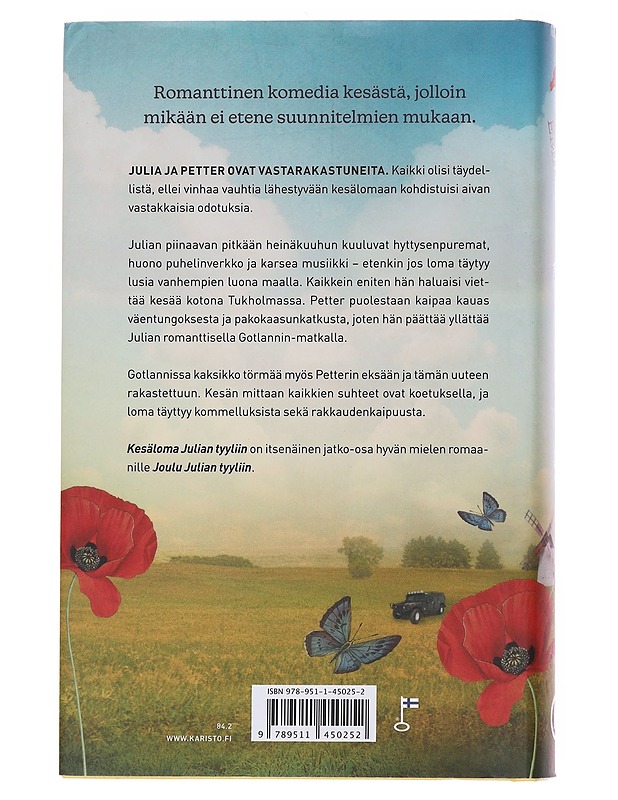 Kesäloma Julian tyyliin - Kristin Emilsson - Romaanit ja novellit - 10105567411 - 1