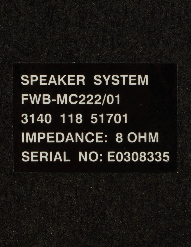 PHILIPS FWB-MC222/01 -kaiutinpari - Audio - 10105567448 - 3