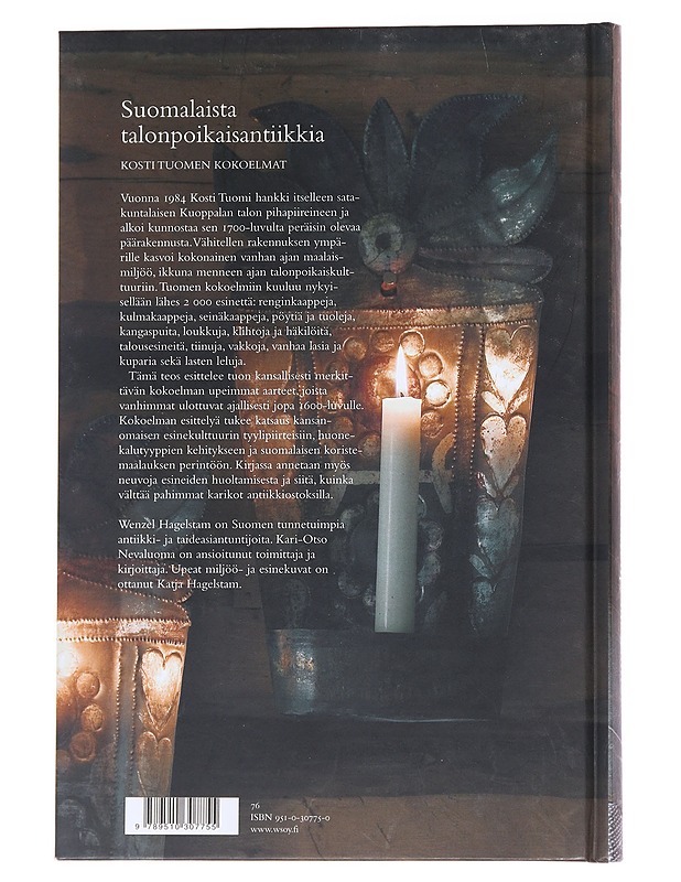 Suomalaista talonpoikaisantiikkia - Wenzel Hagelstam - Historiakirjat - 10105567473 - 1