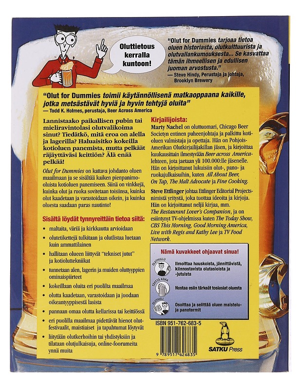 Olut for dummies - Marty Nachel , Steve Ettlinger - Harrastekirjat - 10105567534 - 1