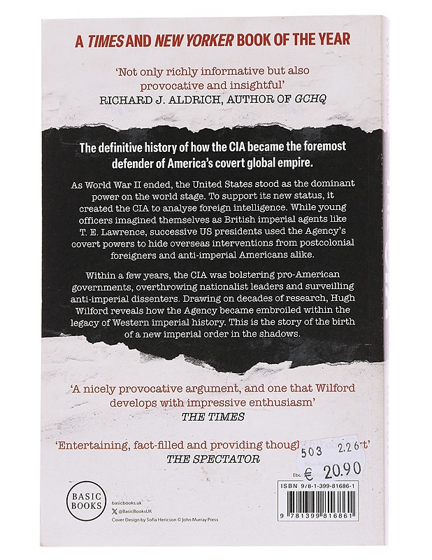 The CIA  - Hugh Wilford - Tietokirjat - 10105567545 - 1