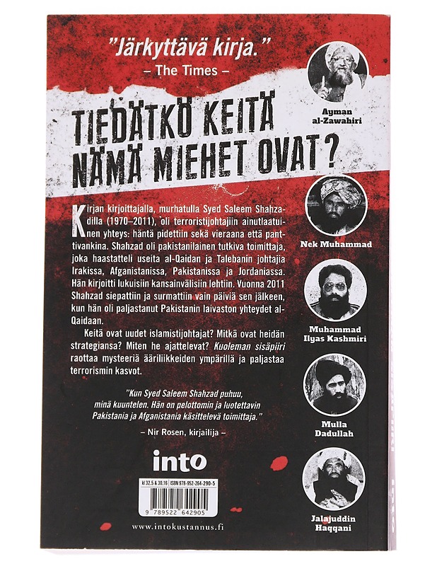 Kuoleman Sisäpiiri - Syed Saleem Shahzad - Jännitys ja dekkarit - 10105567550 - 1