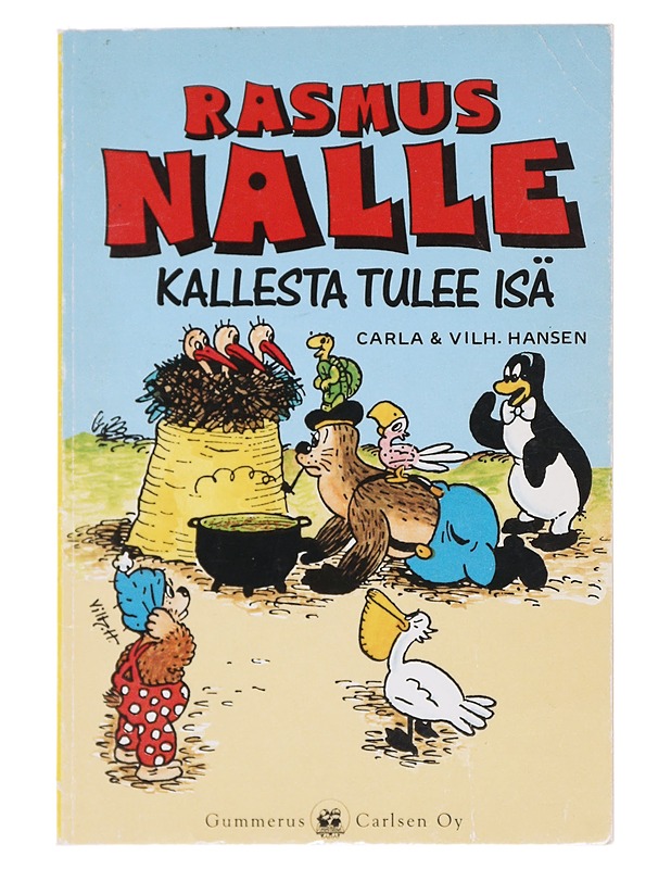 Rasmus Nalle: Kallesta tulee isä - Carla Hansen - Lastenkirjat - 10105567555 - 0