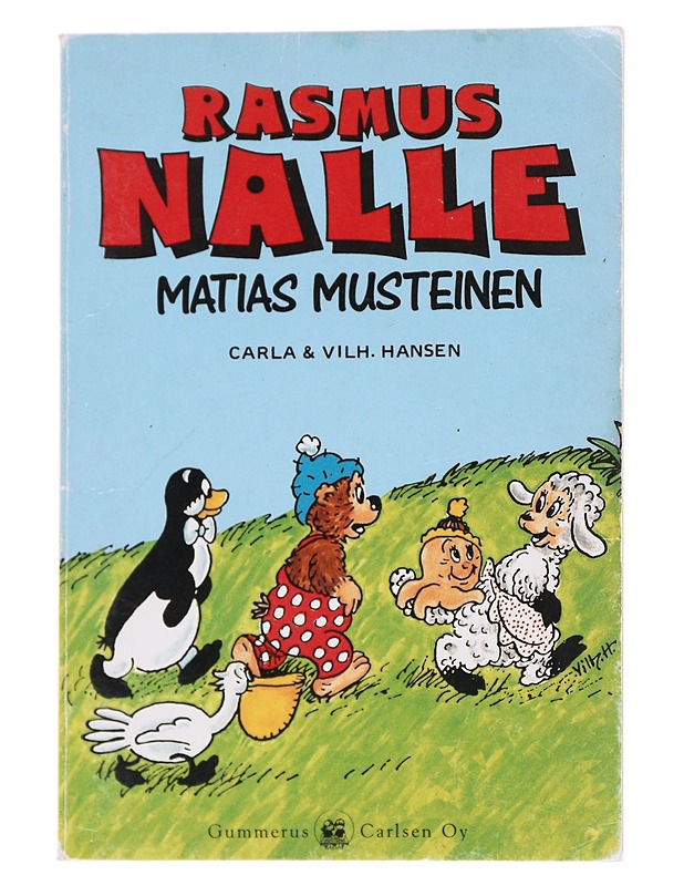 Rasmus Nalle: Matias musteinen - Carla Hansen - Lastenkirjat - 10105567558 - 0